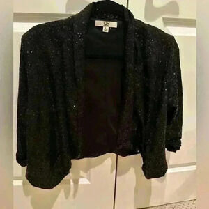 Y2K Sequin Cropped Jacket